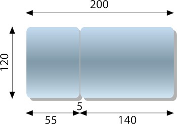 Dimensions de la table
