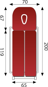 Dimensions de la table