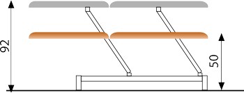 Réglage en hauteur