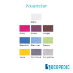 Nuancier multicolore avec 10 couleurs variées