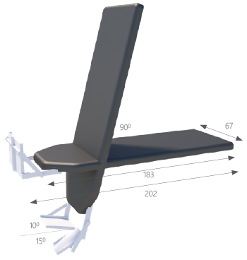 Dimensions de la table