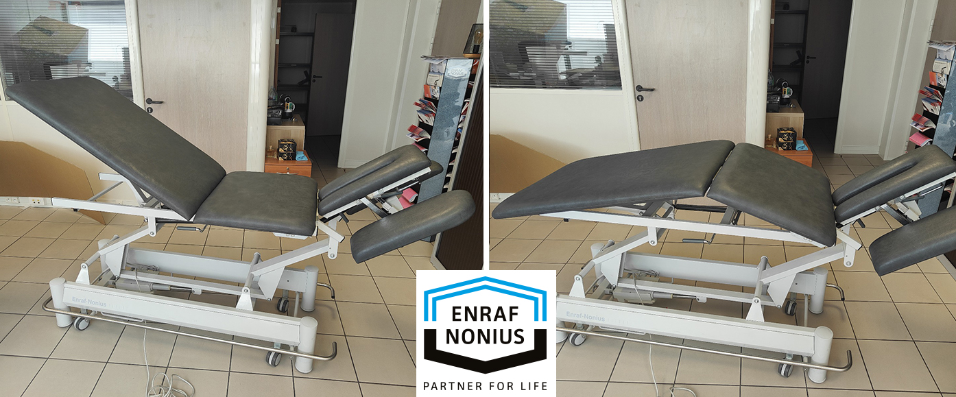 table-manumed-optimal-cinq-parties-electrique-cyphose-enraf-nonius
