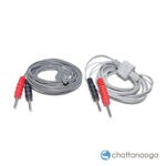 Jeu de 2 câbles à fiches bananes universelles - CHATTANOOGA