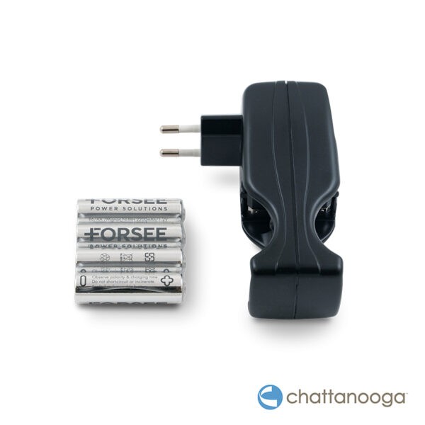 Kit chargeur + 4 piles rechargeables 1,5 V - CHATTANOOGA – Image 1