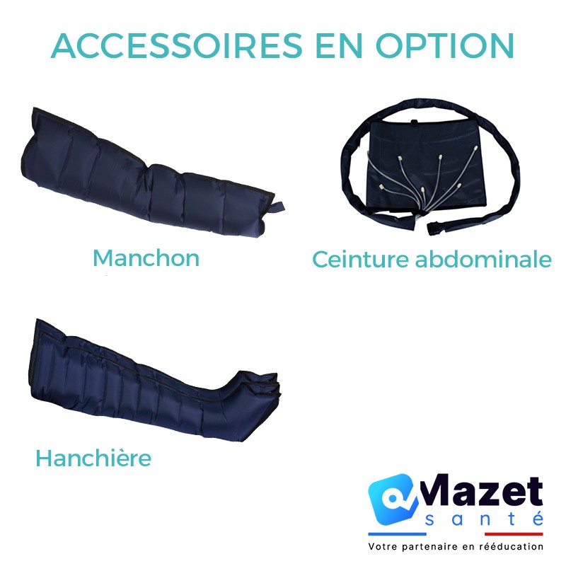 ipress-series-10+-avec-gueridon-pressotherapie-mazet-sante-accessoires iPress Séries 10+ avec guéridon – MAZET SANTÉ – Image 2