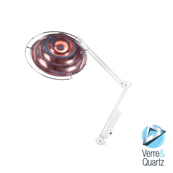 Lampe infrarouge IRP 400W sur bras articulé - Verre et Quartz – Image 1