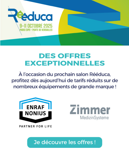 Les offres exceptionnelles à l'occasion du salon Rééduca 2025