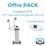 Curapuls 670 + Bras porte-électrode + Circuplode 140 mm + Circuplode E - ENRAF-NONIUS