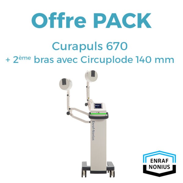 Curapuls 670 + Bras porte-électrode + Circuplode 140 mm - ENRAF-NONIUS – Image 1