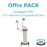 Curapuls 670 + Bras porte-électrode + Circuplode 90 mm - ENRAF-NONIUS