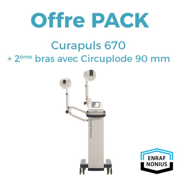 Curapuls 670 + Bras porte-électrode + Circuplode 90 mm - ENRAF-NONIUS – Image 1