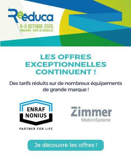 Les offres exceptionnelles à l'occasion du salon Rééduca 2025