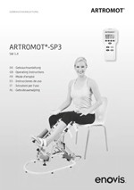 Couverture de la brochure de l'équipement ARTROMOT SP3 de Chattanooga