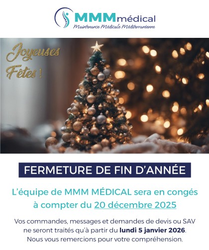 Fermeture pour congés durant les fêtes de fin d'année