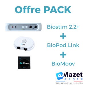 Pack Biostim 2.2+ avec BioPod Link et BioMoov - MAZET SANTÉ